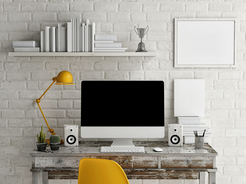 Espacio de trabajo en casa